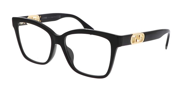 B7 Optika Fendi női fekete műanyag szemüveg