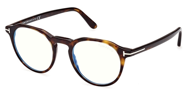 B7 Optika Tom Ford Szemüveg Blue Block Round Optikai